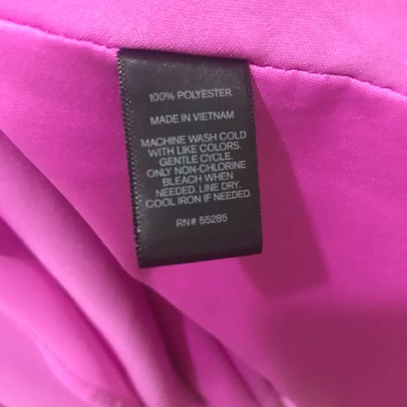 Express Hot Pink Spaghetti Strap Mini Dress - Picture 5 of 5